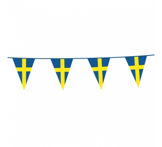 Vimpel Sverige Flaggirlang, 10 m.