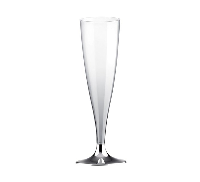 Champagneglas silver, 10-pack