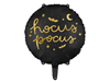 Halloween ballong "Hocus Pocus" svartguld