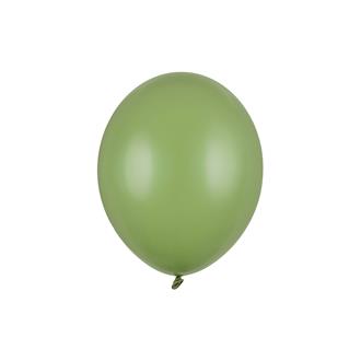 Ballonger pastell Sage grön, 10-pack