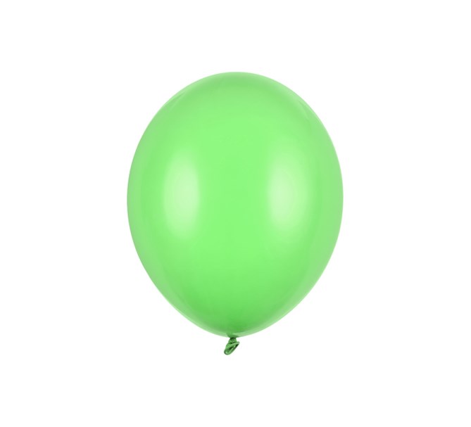 Ballonger pastell ljusgrön, 10-pack
