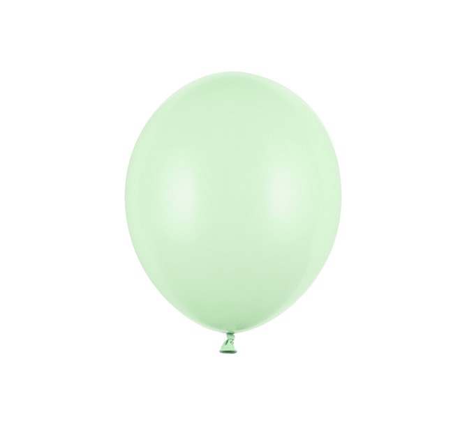 Ballonger pastell Pistagegrön, 10-pack