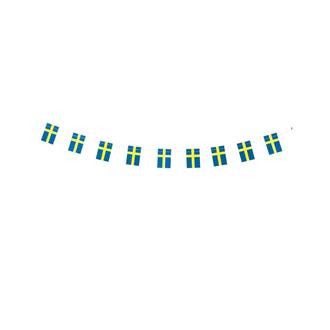 Girlang Svenska flaggan mini