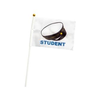 Handflagga Student, 6 st.