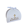 Presentbox till Konfirmation 16,5 cm, flera textfärger