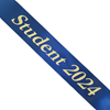 Ordensband "Student 2025" Egen text, flera färger