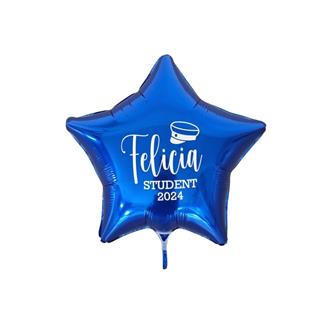 Folieballong student Personlig 2025, flera varianter