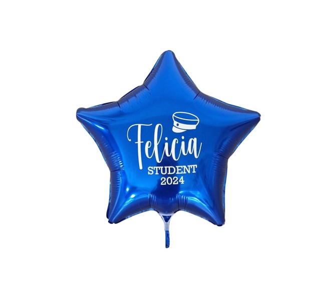 Folieballong student Personlig 2025, flera varianter