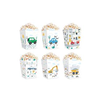 Popcornboxar Fordon, 6-pack
