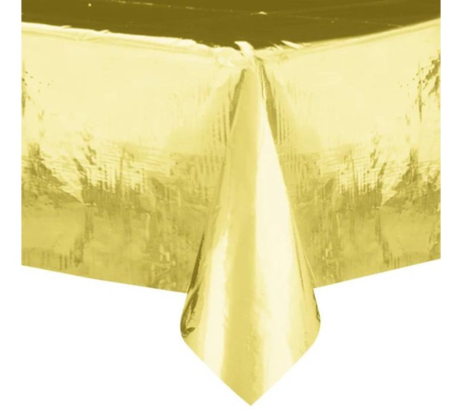 Engångsduk Guld metallic, 137 x 274 cm