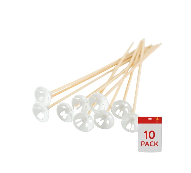 Ballongpinnar Biosticks Bambu, 10-pack
