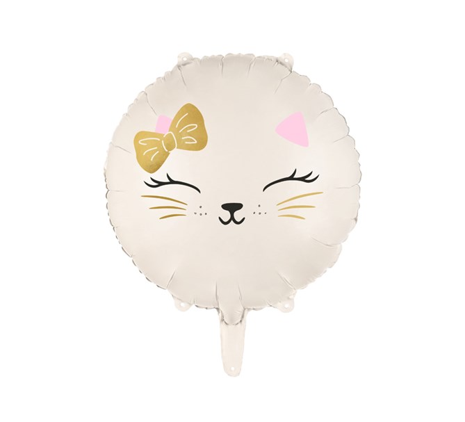 Folieballong Katt, 45 cm