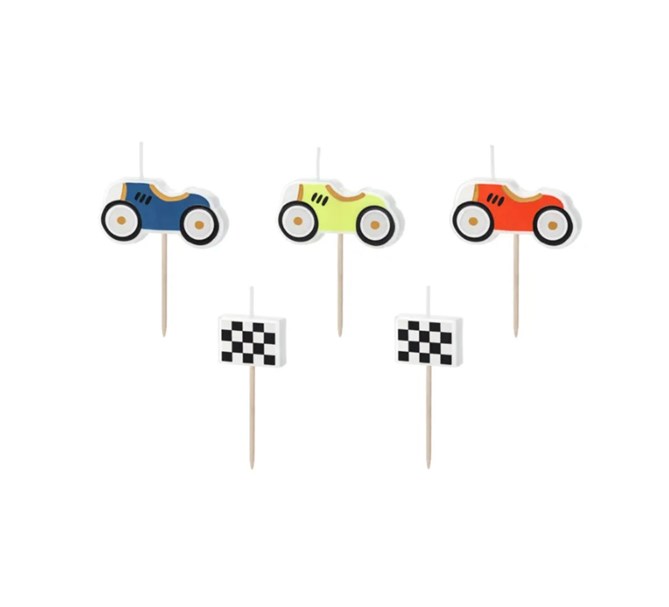 Tårtljus Rally, 5-pack