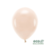 Eko ballonger pastell ljus gammalrosa 30 cm, 10-pack