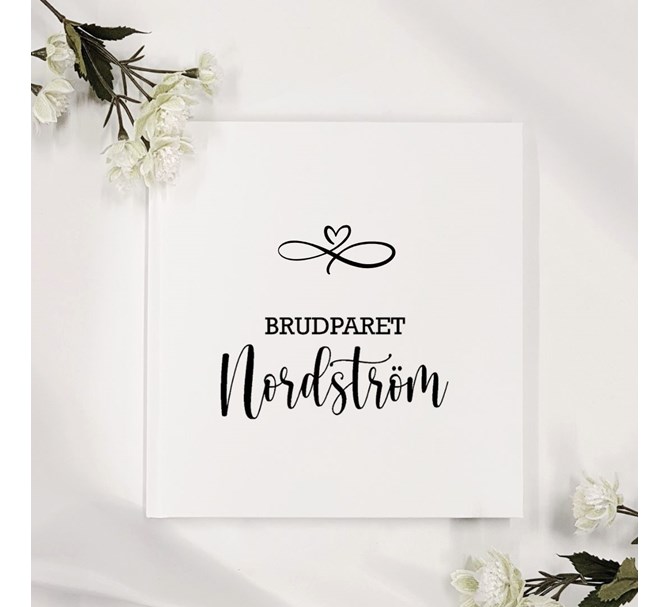 Gästbok Bröllop Personlig, flera varianter