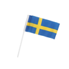 Handflagga Sverige, 6 st.