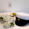 Champagneglas Student Eget namn, flera textfärger