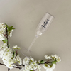 Champagneglas Eget namn, flera textfärger