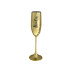 Champagneglas Guld Eget namn, flera textfärger