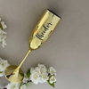 Champagneglas Guld Eget namn, flera textfärger