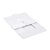 Presentbox med band Vit  35 x 11 x 10 cm