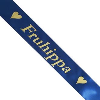 Ordensband "Fruhippa" Egen text, flera färger