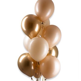 Ballongbukett Hazel Dream med 10 st. ballonger