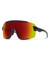 Smith Wildcat Matte Black/ Chromapop Red Mirror