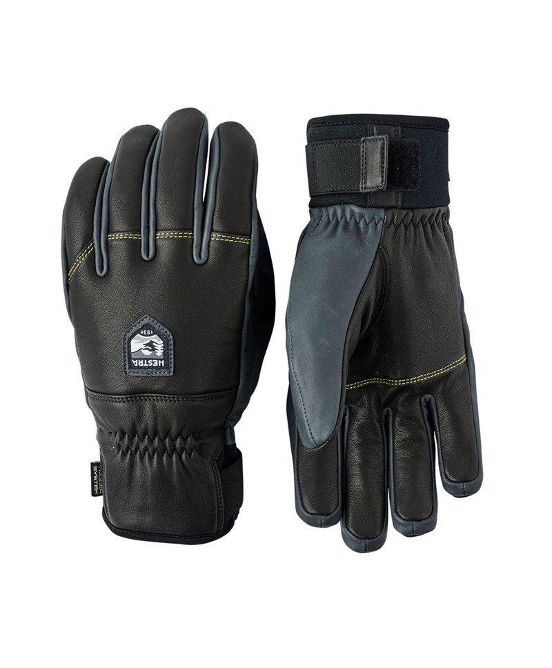 Hestra Omni Trigger - 5 Finger Black/Grey