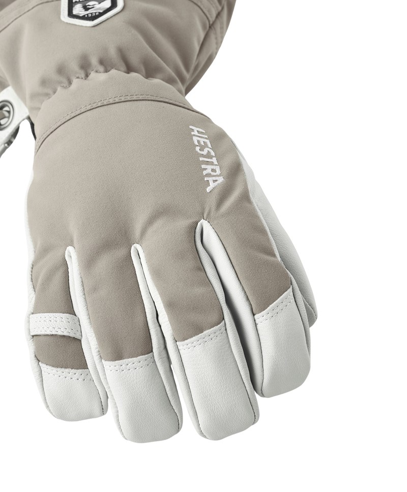Hestra Army Leather Heli Ski, gants de ski, jaune