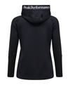 Peak Performance W Rider Essentials Zip Hood BLACK/BLACK/
