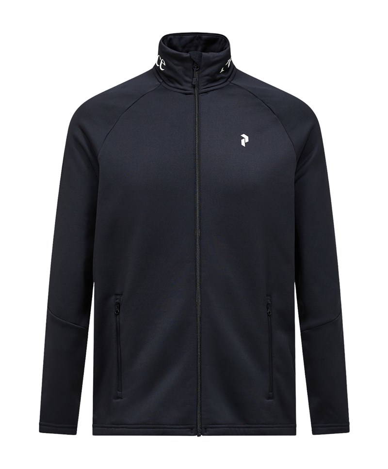 Peak Performance M Rider Essentials Zip Jacket BLACK/BLACK/