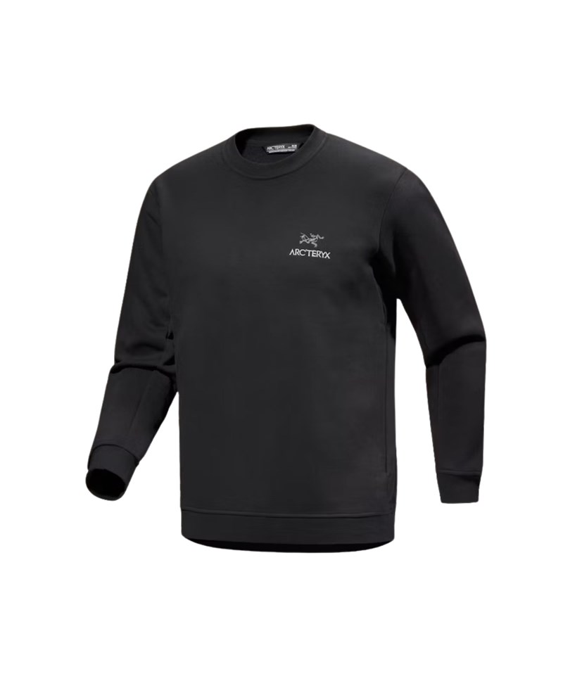 Arcteryx Emblem Fleece Crew M Black