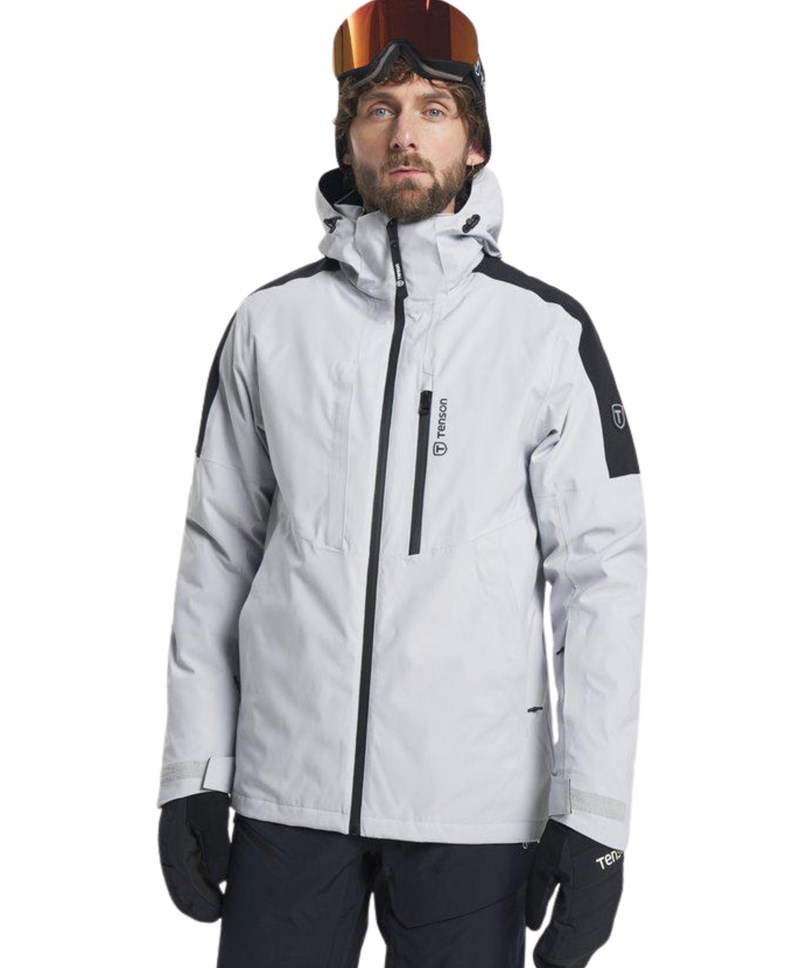 Tenson Core Ski Jacket Men Ljusgrå