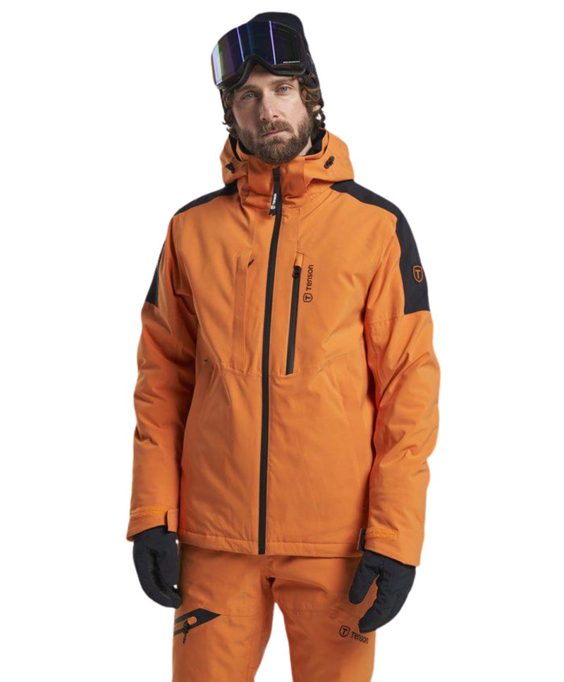 Tenson Core Ski Jacket Men Mörkorange