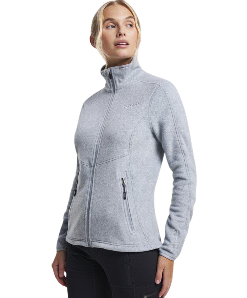 Tenson Miracle Fleece Women Ljusgrå