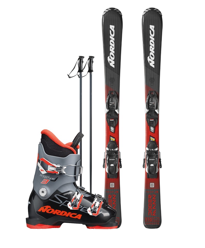 Årshyra Juniorpaket Skidor 100-150Cm