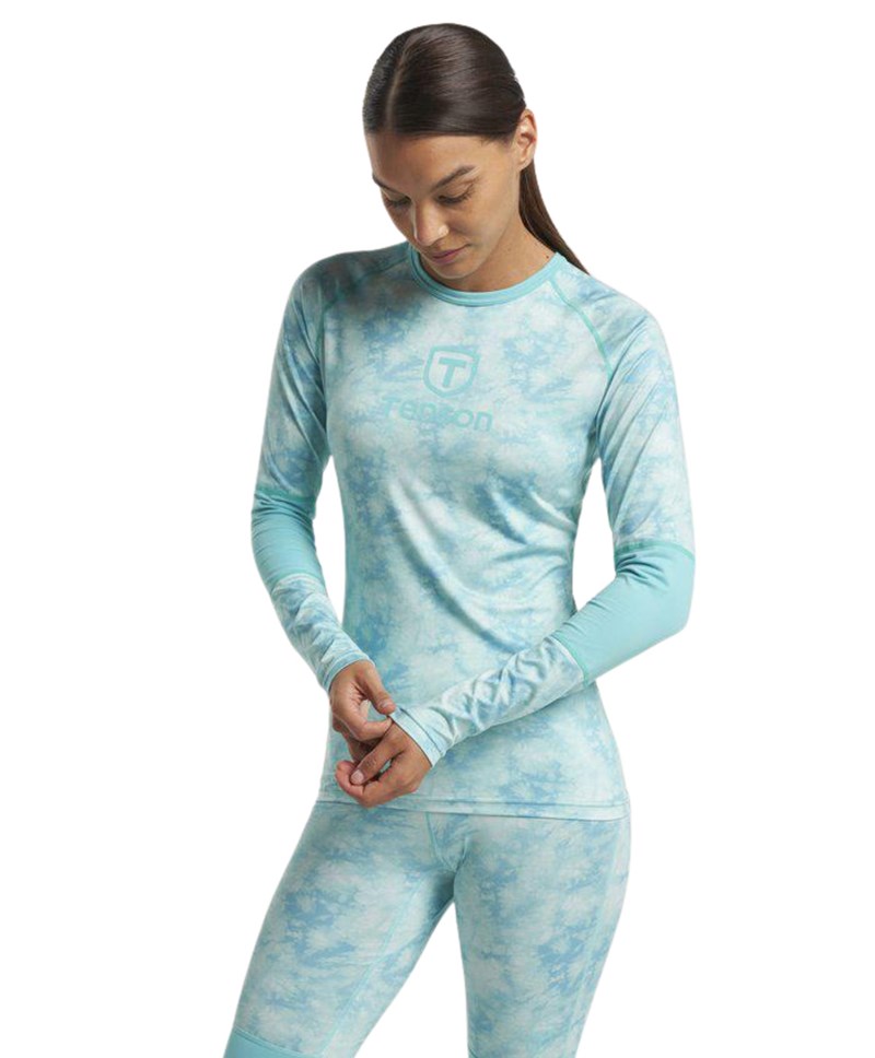 Tenson Quick Dry Basellayer Women Turquoise