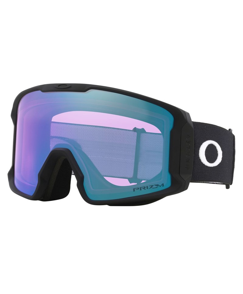 Oakley Line Miner L Prizm Snow Iced Iridium Lenses, Matte Black Strap