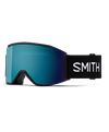 Smith Squad Mag Black + ChromaPop Sun Blue Mirror Lens