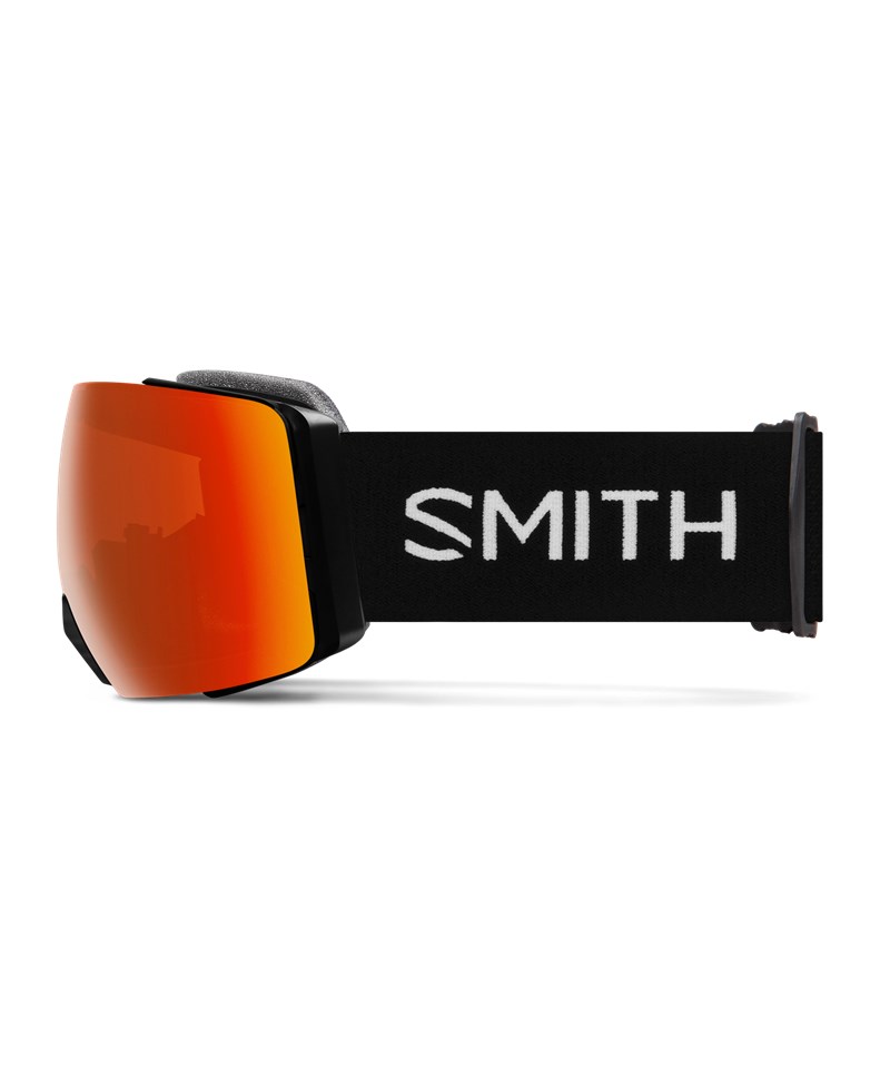 Smith I/O Mag Xl Black + ChromaPop Everyday Red Mirror Lens