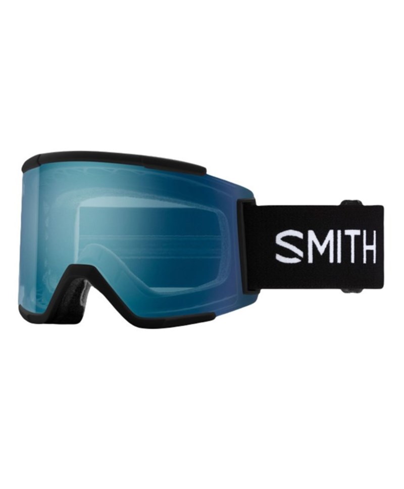 Smith Squad Xl Black + ChromaPop Everyday Blue Mirror