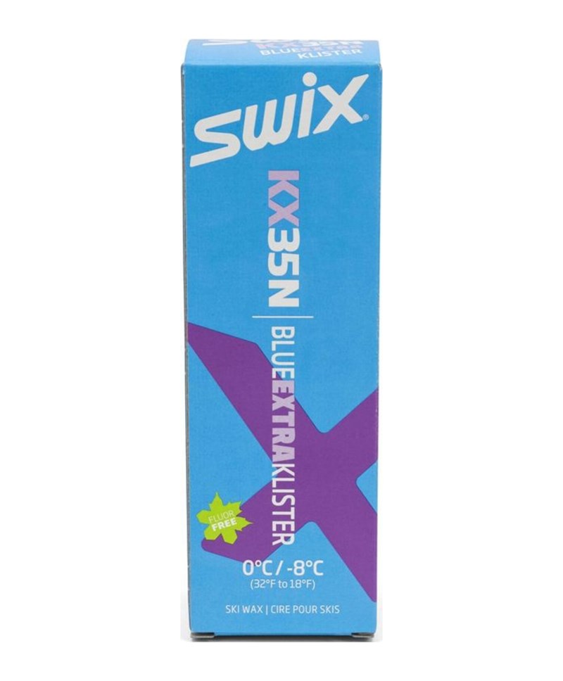 Swix Kx35n Blue Extra Klister -8°C To 0°C, 55G