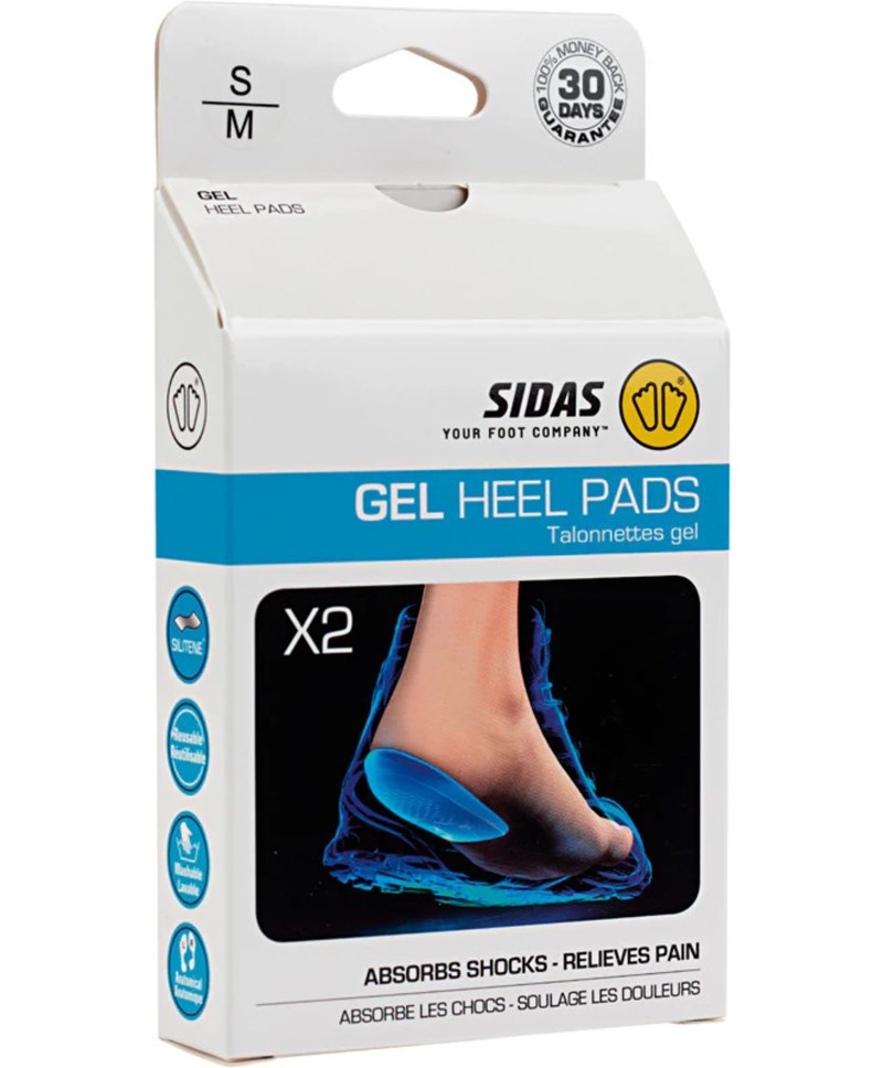 Sidas Gel Heel Pads Blå