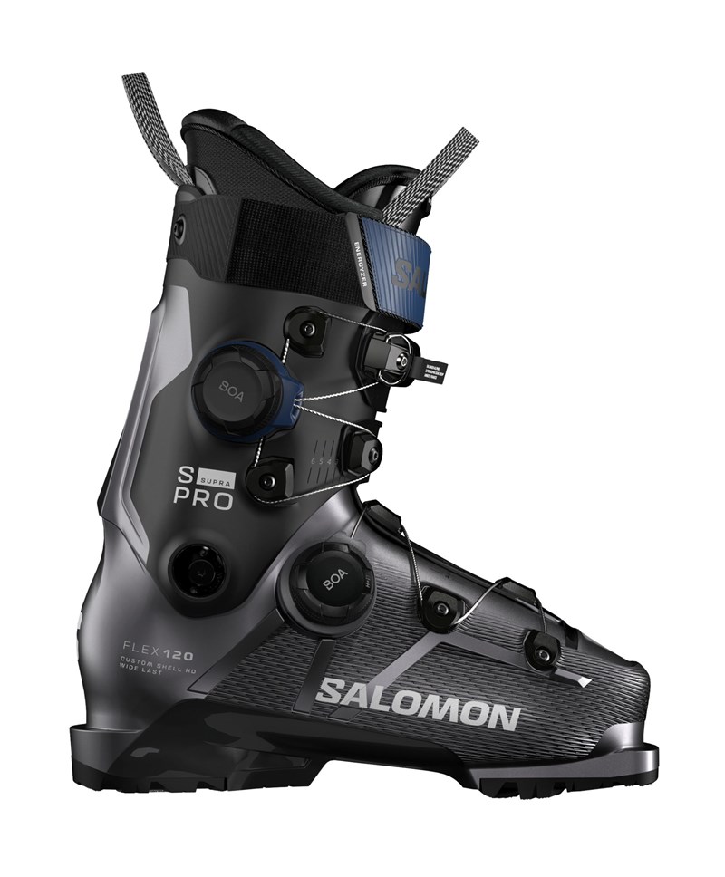 Salomon S/Pro Supra Dual Boa 120 Gripwalk Hematite Met