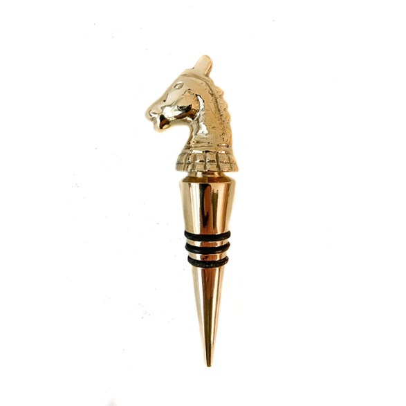 Horse Bottel stopper Brass