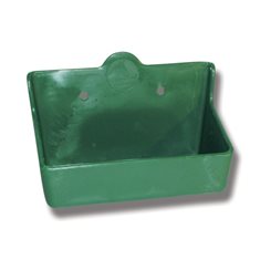 Saltstenshållare box plast grön