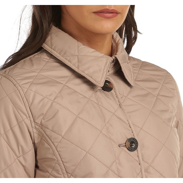 barbour forth quilted jacket oatmeal