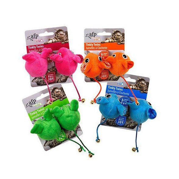 Kattleksak Tinkly Twins 6 Cm