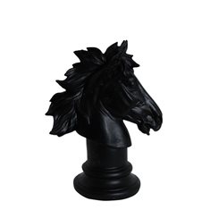 Staty Häst H25 svart